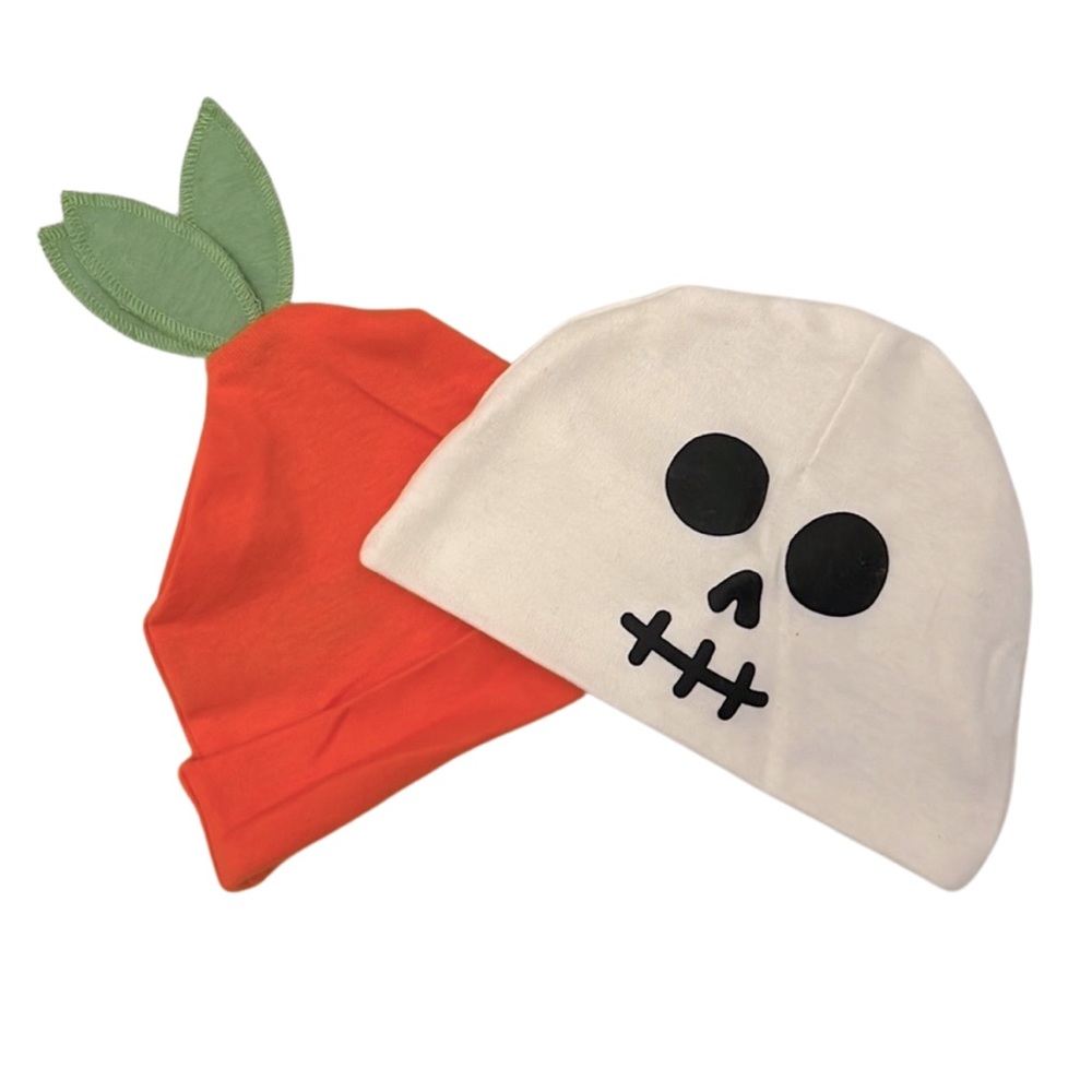 Fall/Halloween baby beanies - Picture 1 of 6